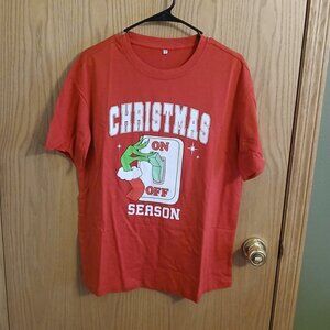 Like New Oversized Christmas Shirt (S)
